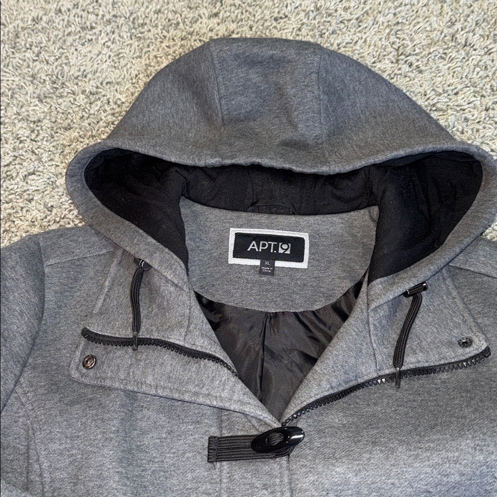 Apt. 9 Fleece Pea Coat Womens XL - Picture 5 of 9